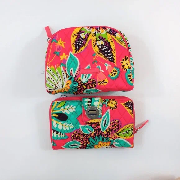 Vera Bradley Vivian Hobo, Wallet & Zip MSRP $170 - Picture 11 of 16